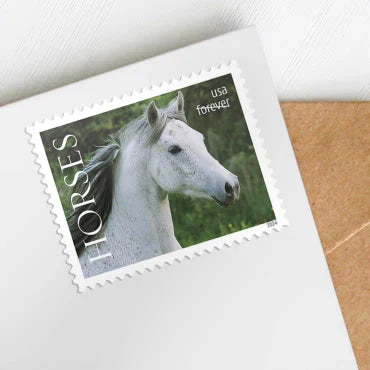 2024 Horses Forever Stamps – First-Class Postage Sheet