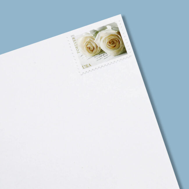 2011 First-Class Forever Stamp – Romantic Wedding Roses Sheet