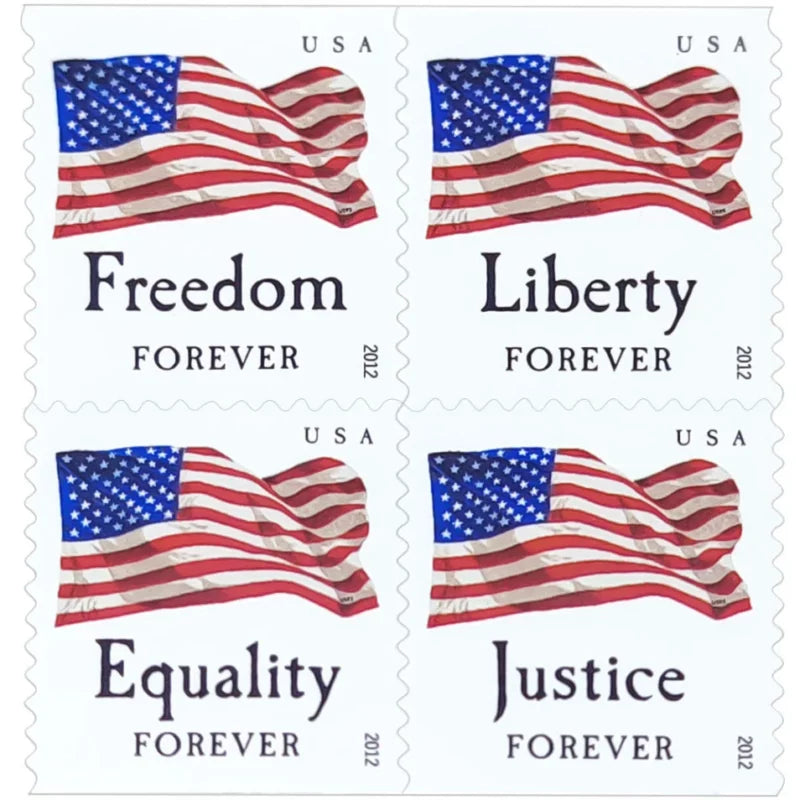 Special price: $519 for 250 Sheet/Booklet(5000pcs) –  Flag Forever Stamps