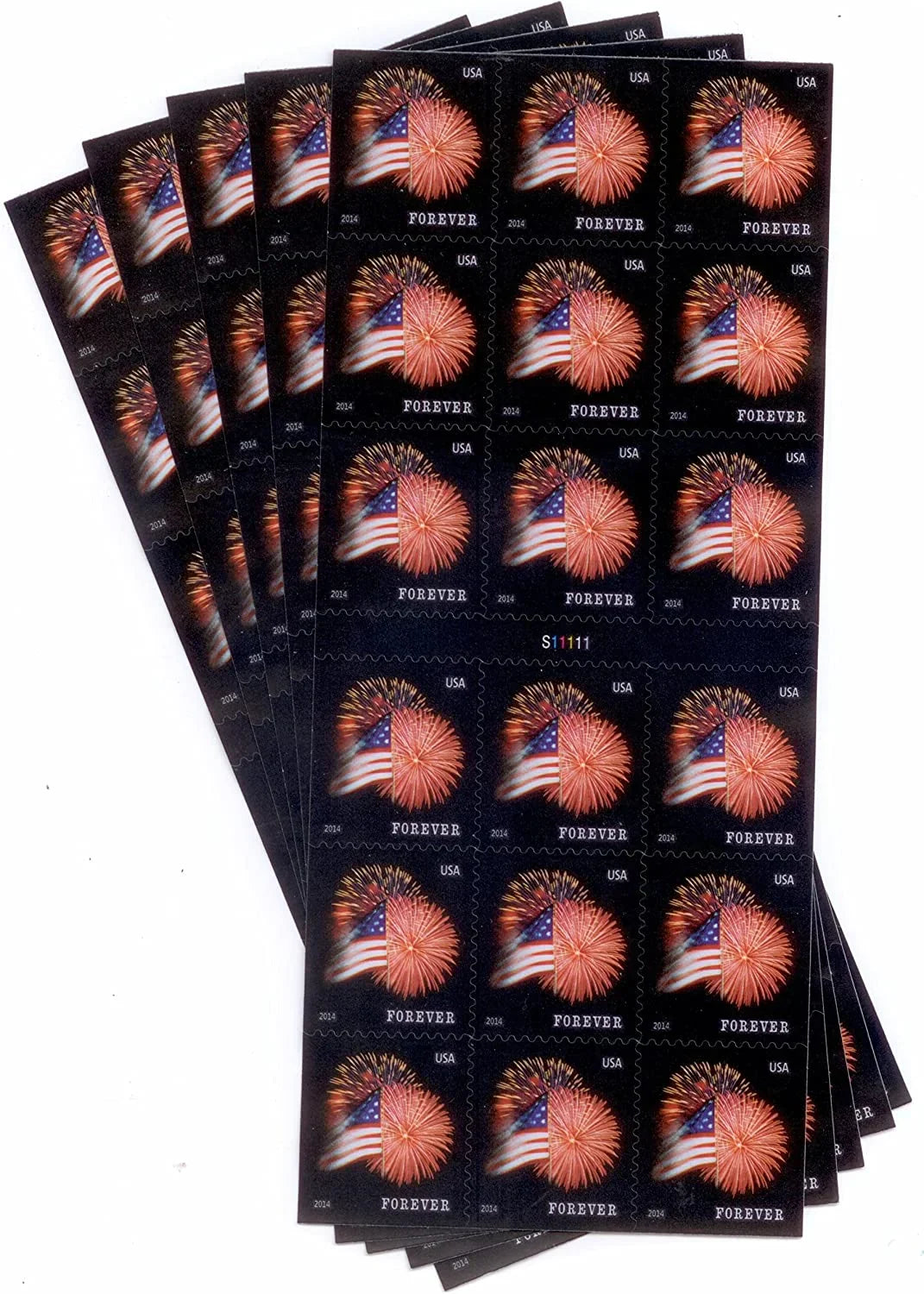 Special price: $519 for 250 Sheet/Booklet(5000pcs) –  Flag Forever Stamps