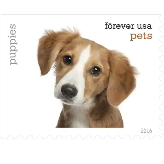 2016 Pets Forever Stamps – First-Class Stamps Booklets