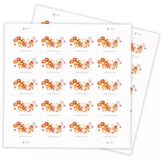 2022 Tulips Forever Stamps – First-Class Postage Sheet