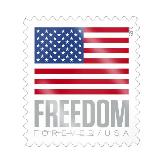 2023 U.S. Flag Forever Stamps – First-Class Postage Sheet